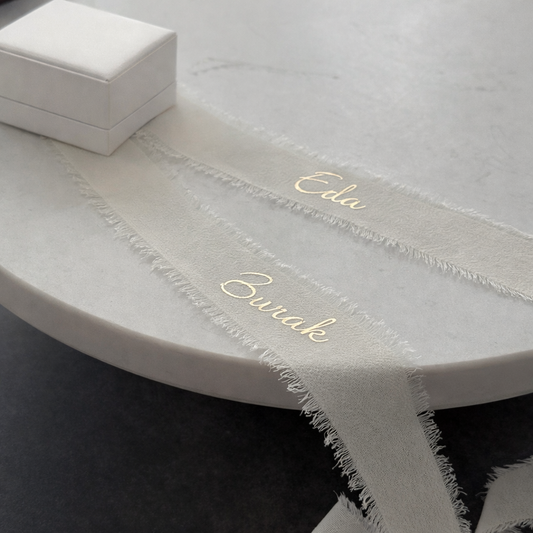 Ringband aus Chiffon